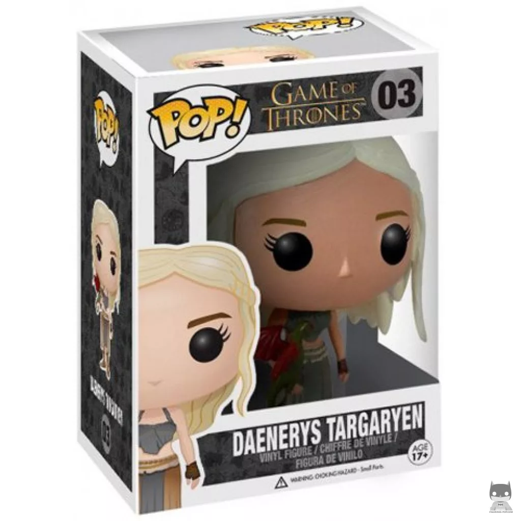 Figurine Funko POP Daenerys Targaryen avec boîte
