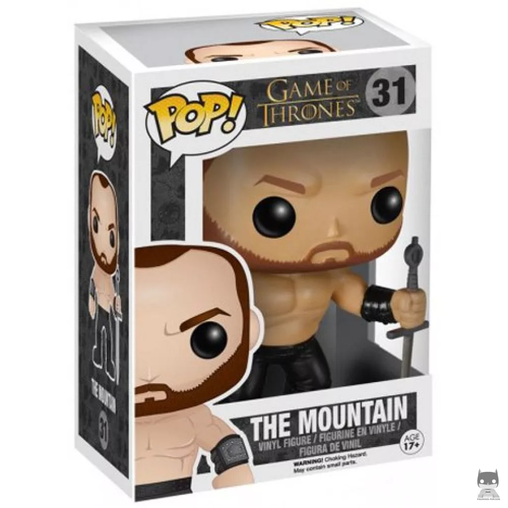 Figurine Funko POP Gregor "La Montagne" Clegane avec boîte
