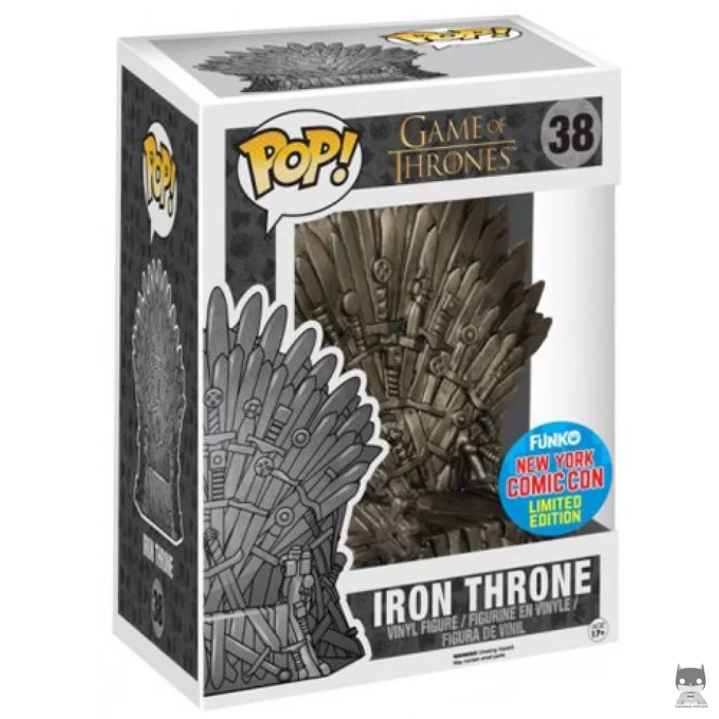 Figurine Funko POP Trône de fer (Supersized) avec boîte