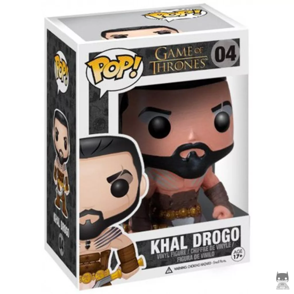 Figurine Funko POP Khal Drogo avec boîte
