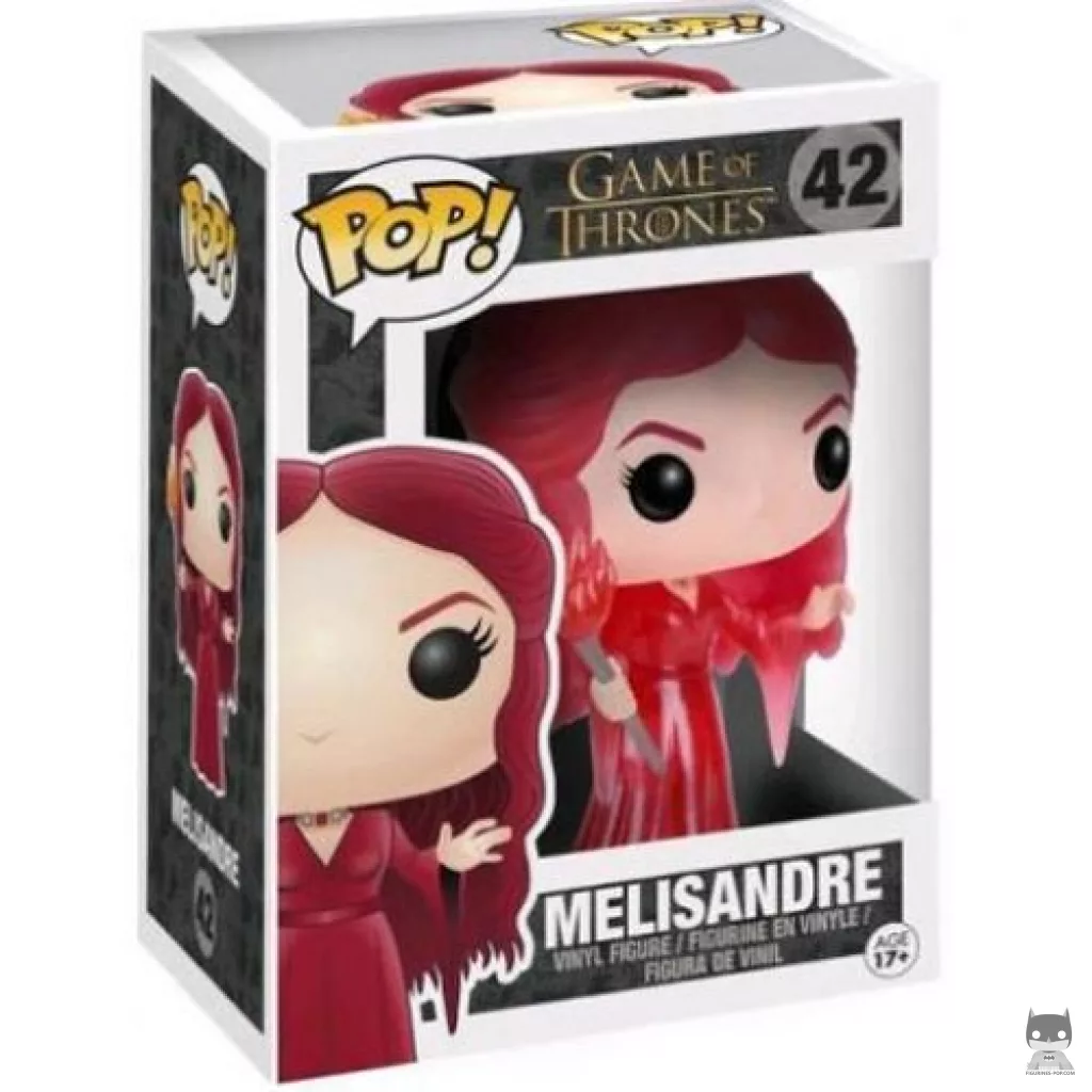 Figurine Funko POP Mélisandre (Translucent) avec boîte