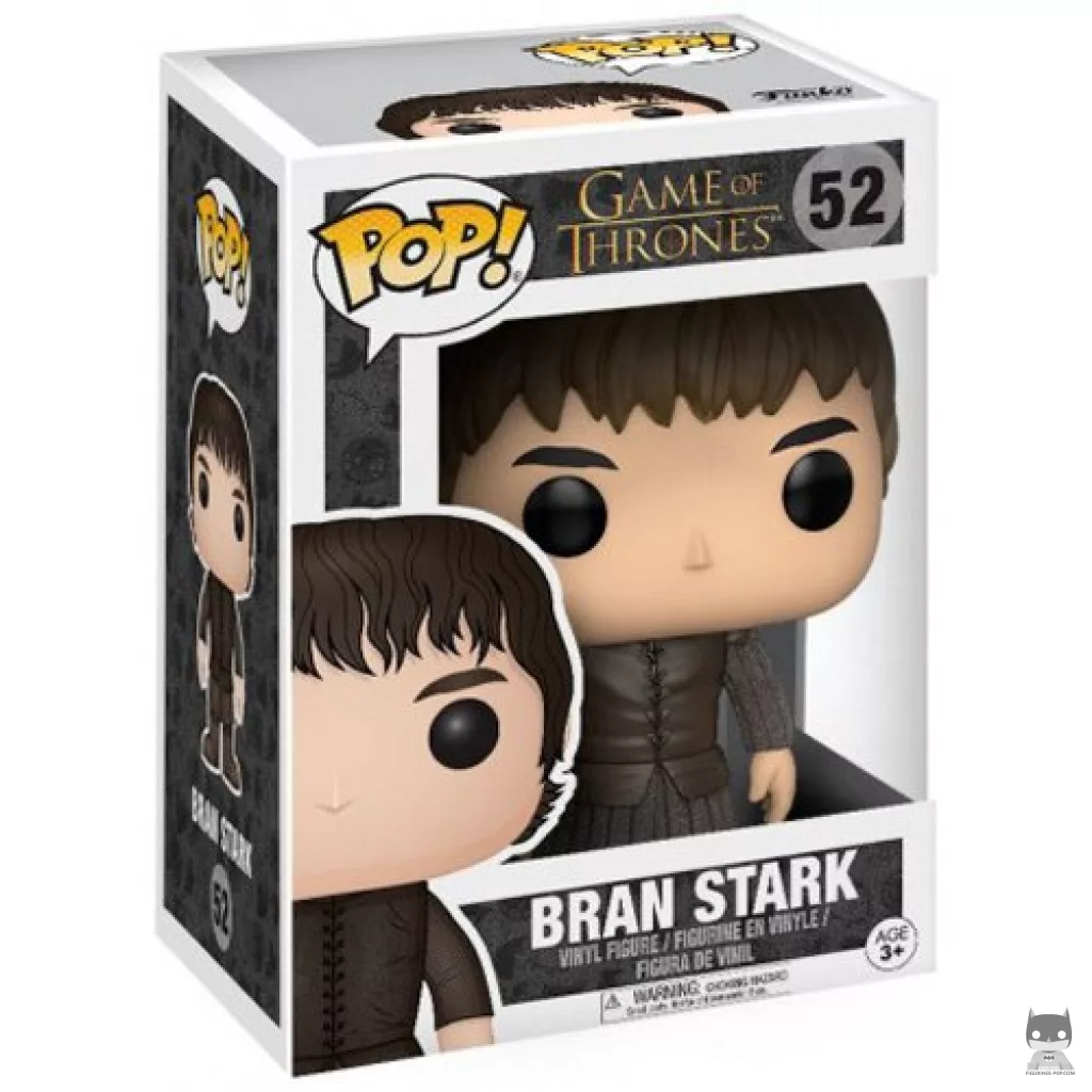 Figurine Funko POP Bran Stark avec boîte
