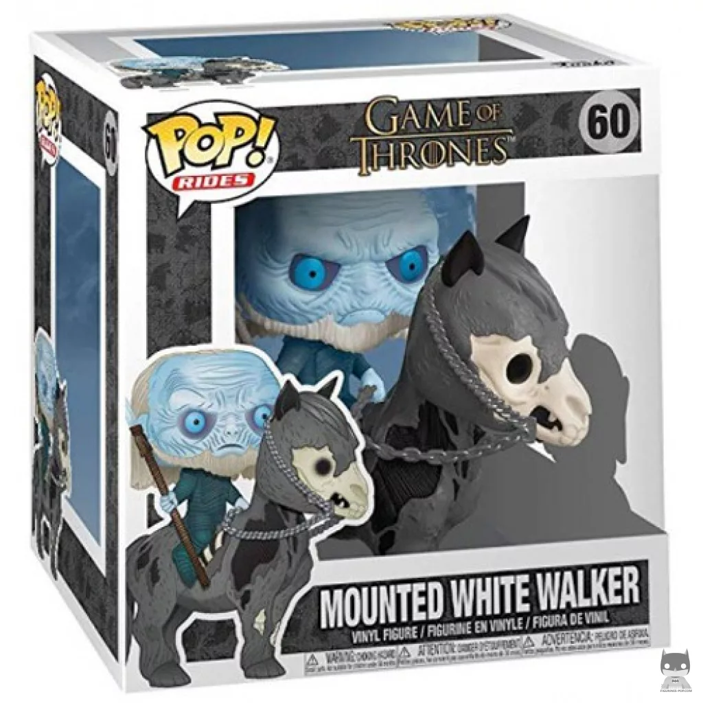 Figurine Funko POP Marcheur Blanc sur Cheval avec boîte