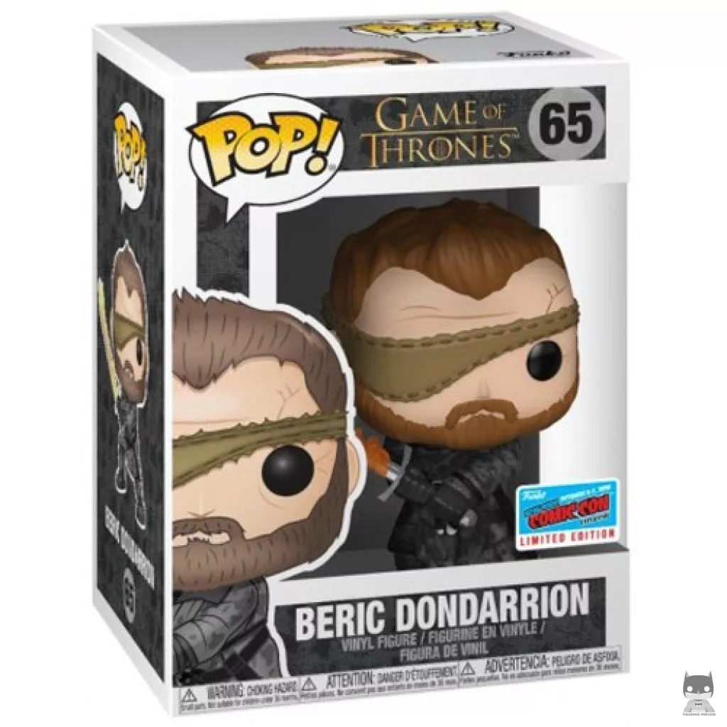 Figurine Funko POP Béric Dondarrion avec boîte