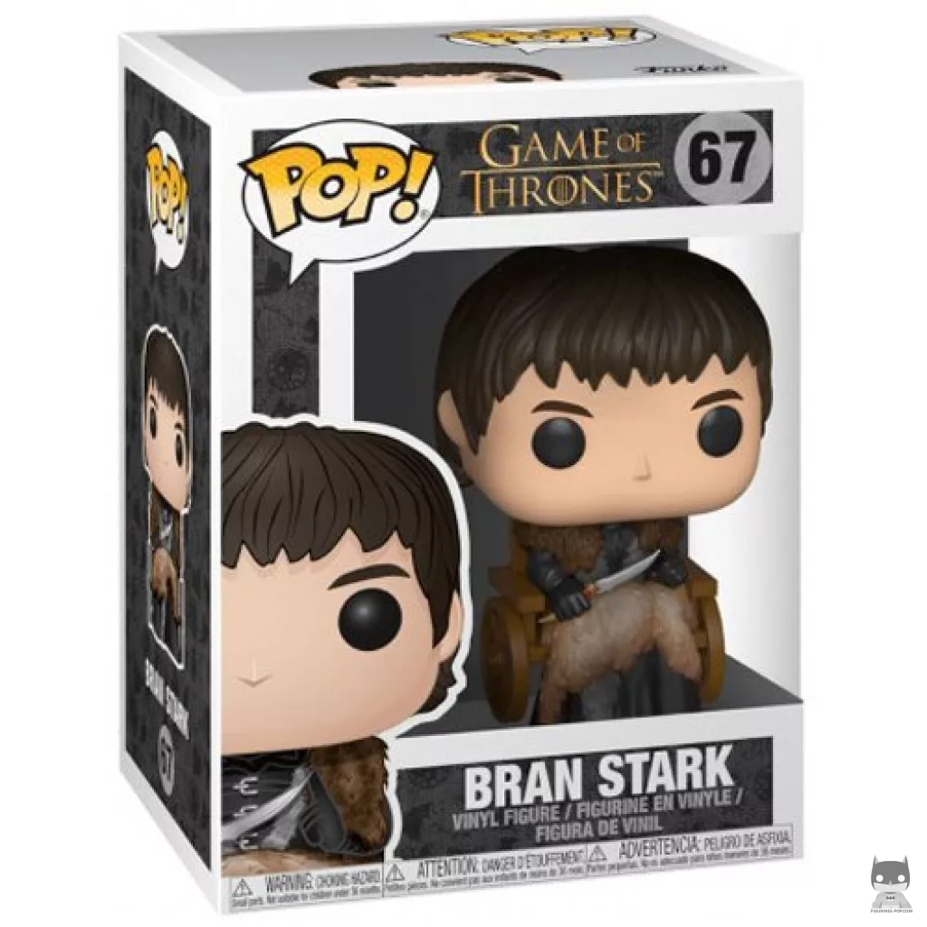 Figurine Funko POP Bran Stark (en fauteuil roulant) avec boîte