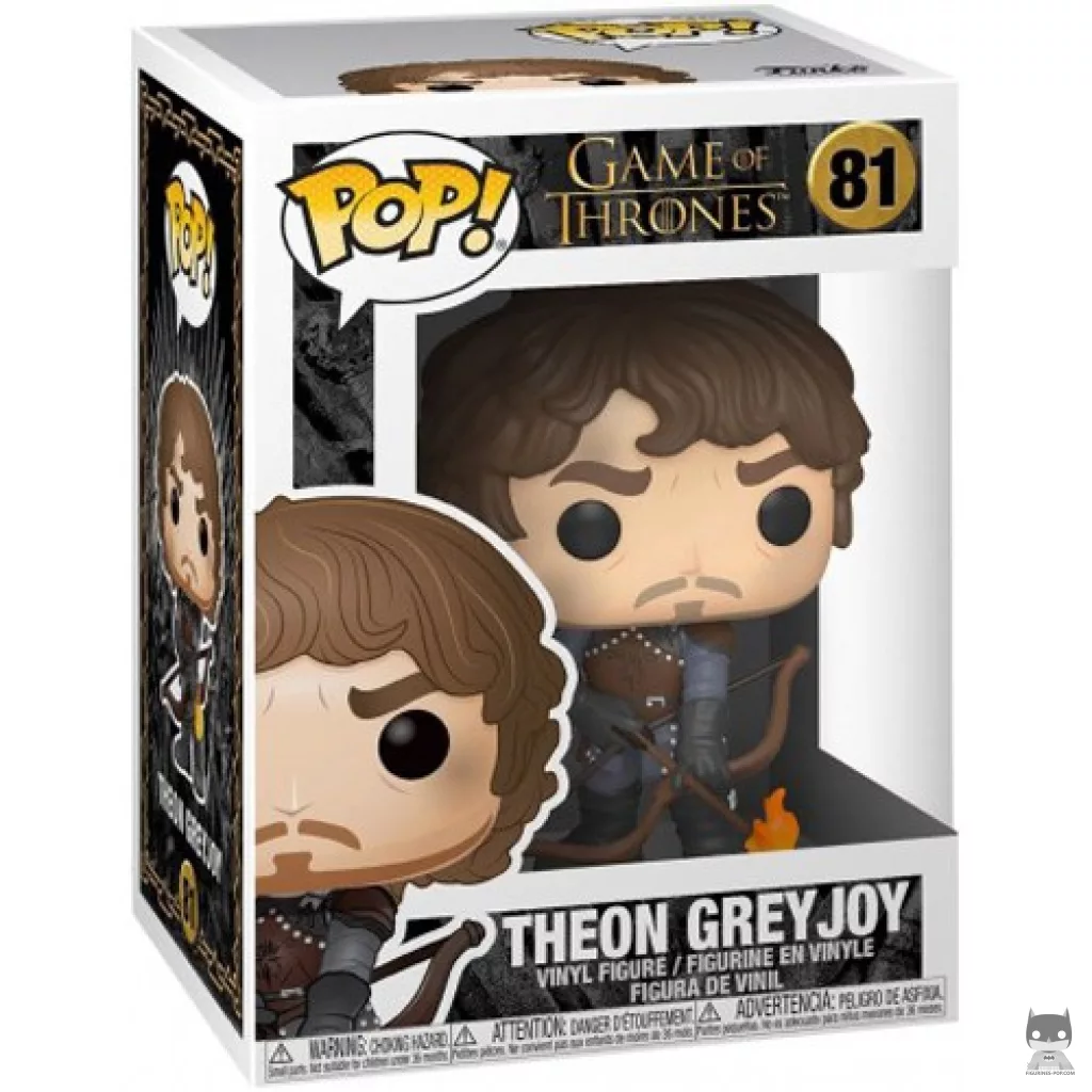 Figurine Funko POP Theon Greyjoy avec boîte