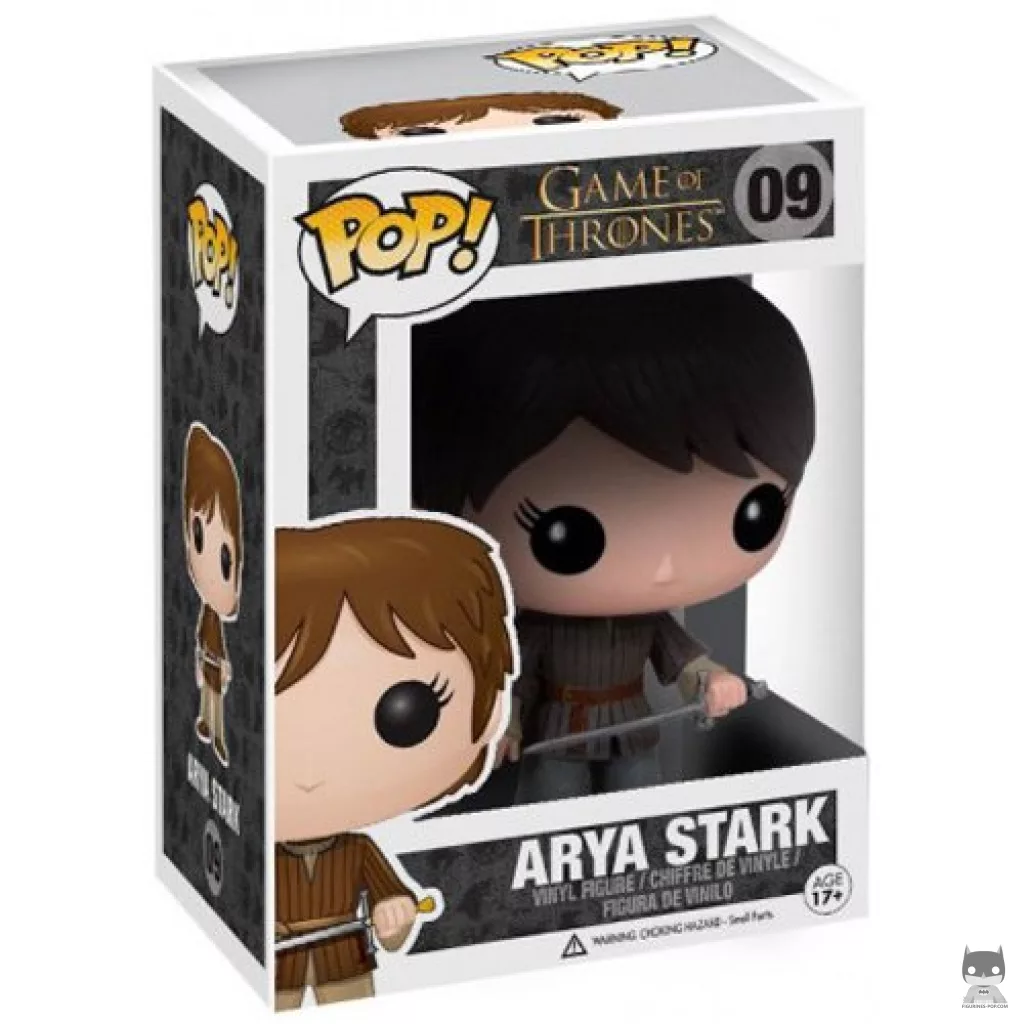 Figurine Funko POP Arya Stark avec boîte