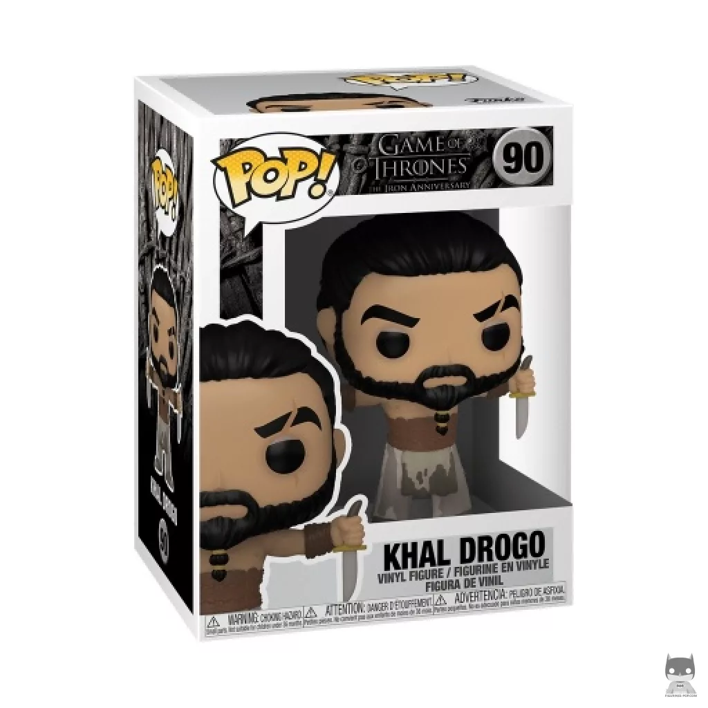 Figurine Funko POP Khal Drogo avec boîte