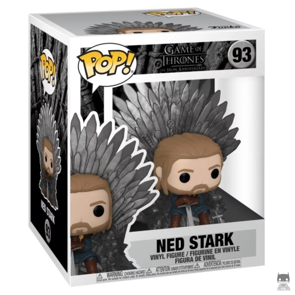 Figurine Funko POP Ned Stark avec boîte