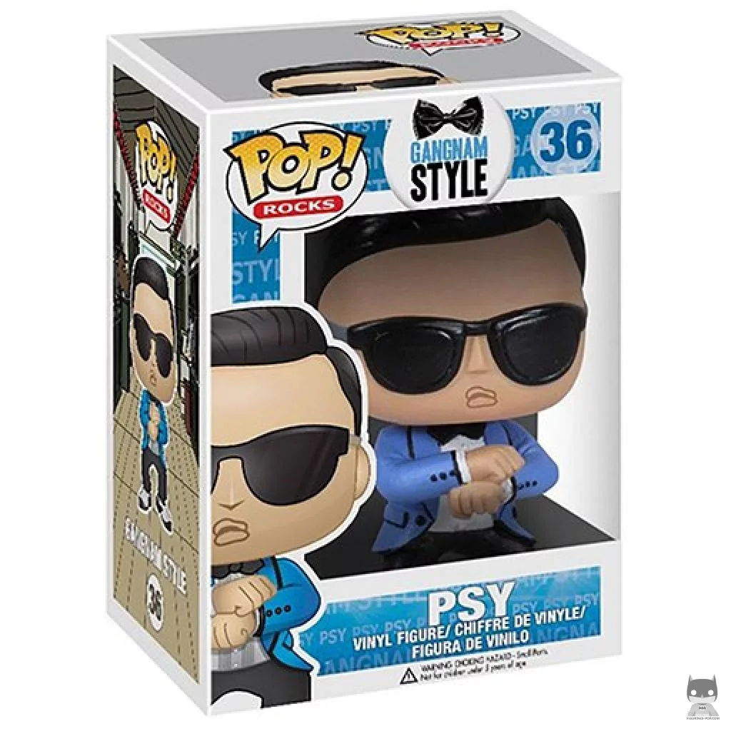 Figurine Funko POP Psy avec boîte