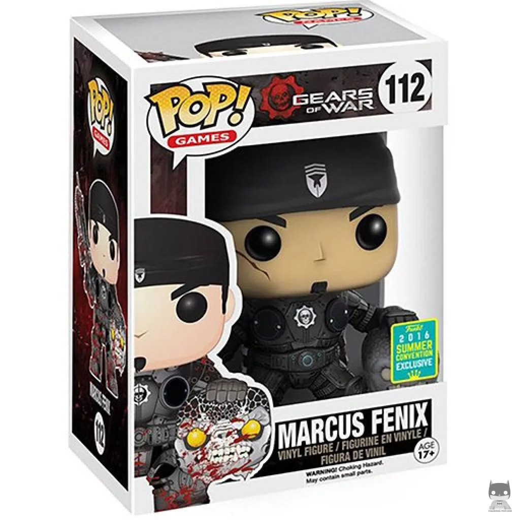 Figurine Funko POP Marcus Fenix avec boîte