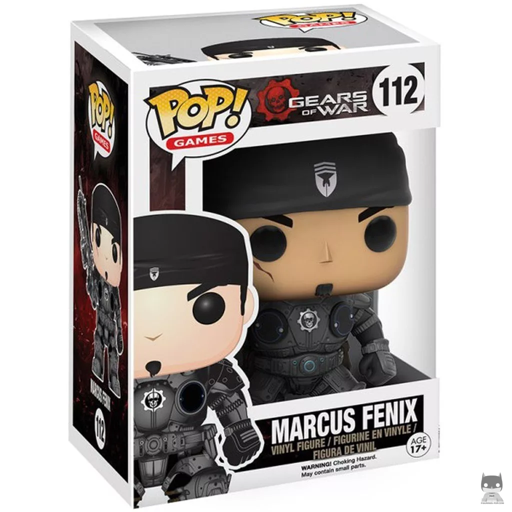Figurine Funko POP Marcus Fenix avec boîte