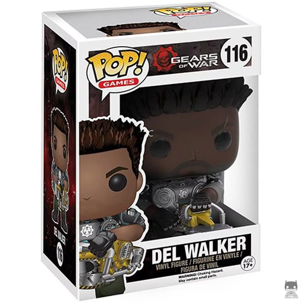 Figurine Funko POP Delmont "Del" Walker avec boîte