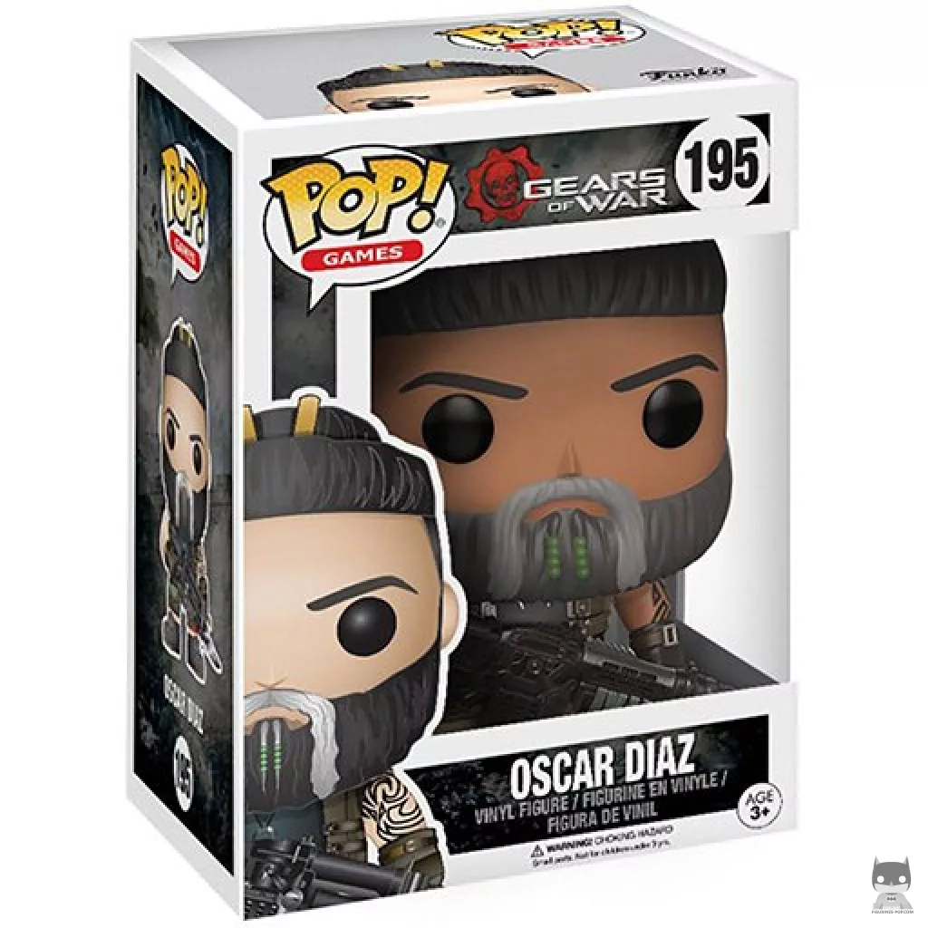 Figurine Funko POP Oscar Diaz avec boîte