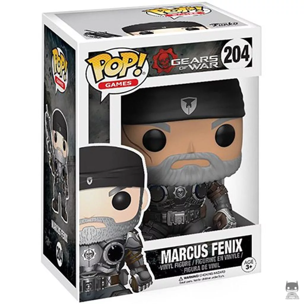 Figurine Funko POP Marcus Fenix (Agé) avec boîte