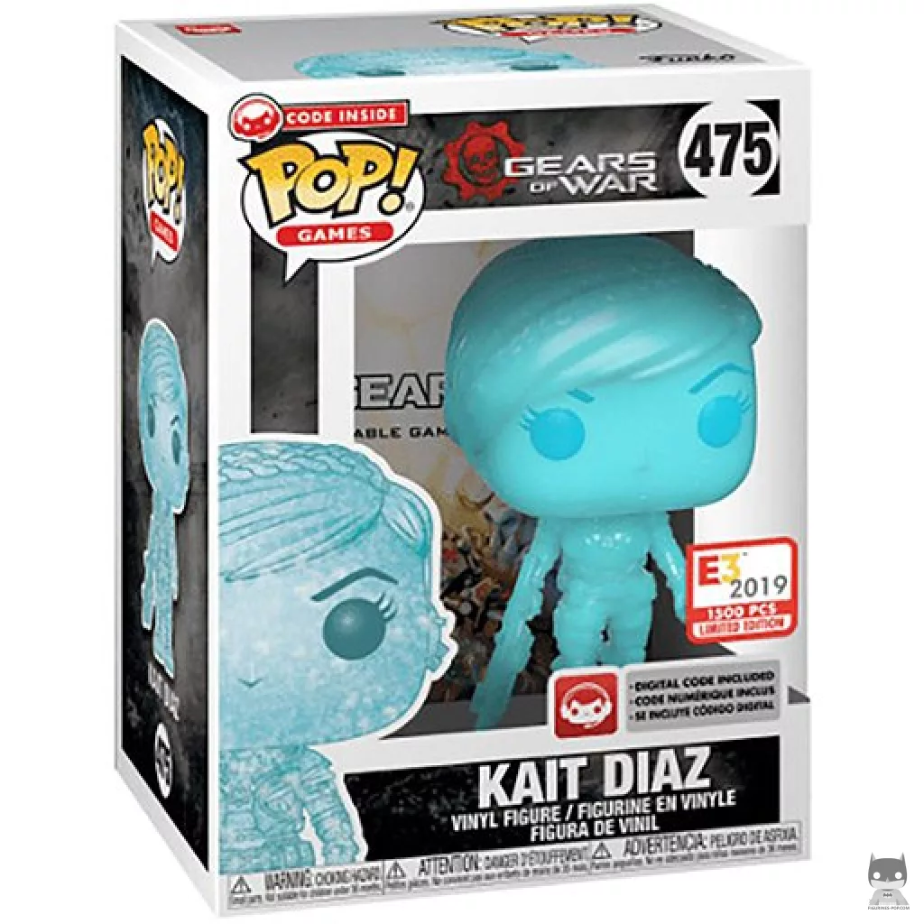 Figurine Funko POP Kait Diaz (Translucent) avec boîte