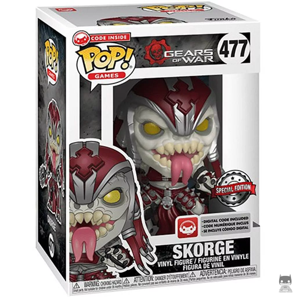 Figurine Funko POP Skorge avec boîte
