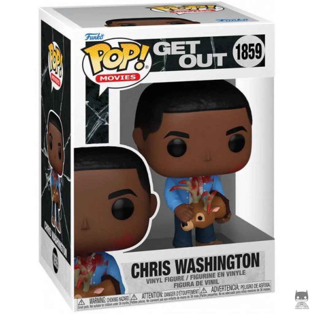 Figurine Funko POP Chris Washington avec boîte
