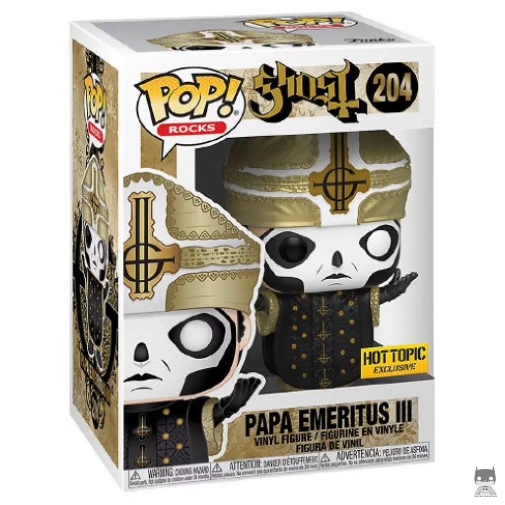 Figurine Funko POP Papa Emeritus III avec boîte