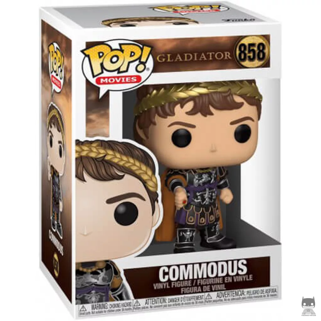 Figurine Funko POP Commodus avec boîte
