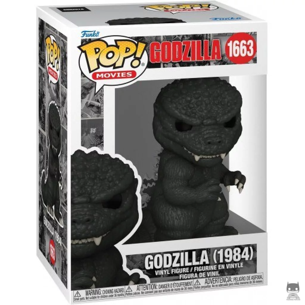 Figurine Funko POP Godzilla (1984) avec boîte