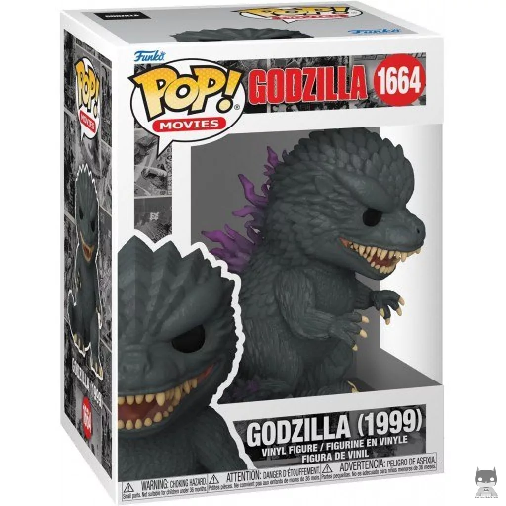 Figurine Funko POP Godzilla (1999) avec boîte