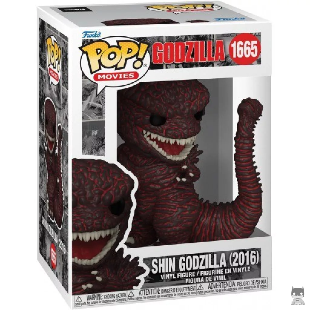 Figurine Funko POP Godzilla (2016) avec boîte