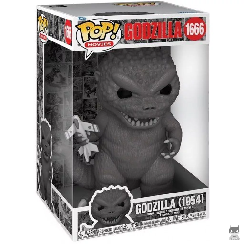 Figurine Funko POP Godzilla (1954) (SuperSized) avec boîte