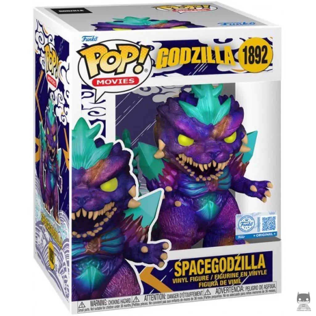 Figurine Funko POP SpaceGodzilla avec boîte