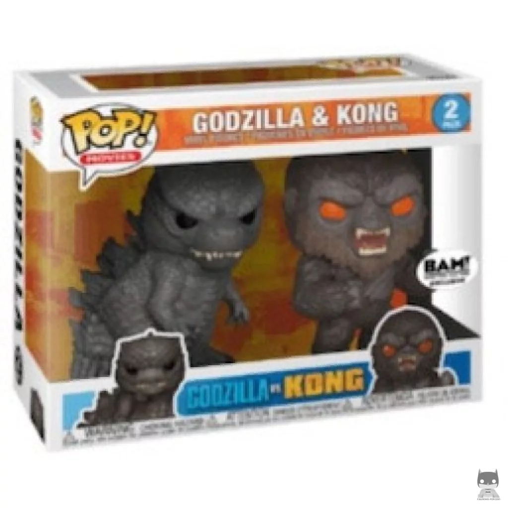 Figurine Funko POP Godzilla & Kong avec boîte