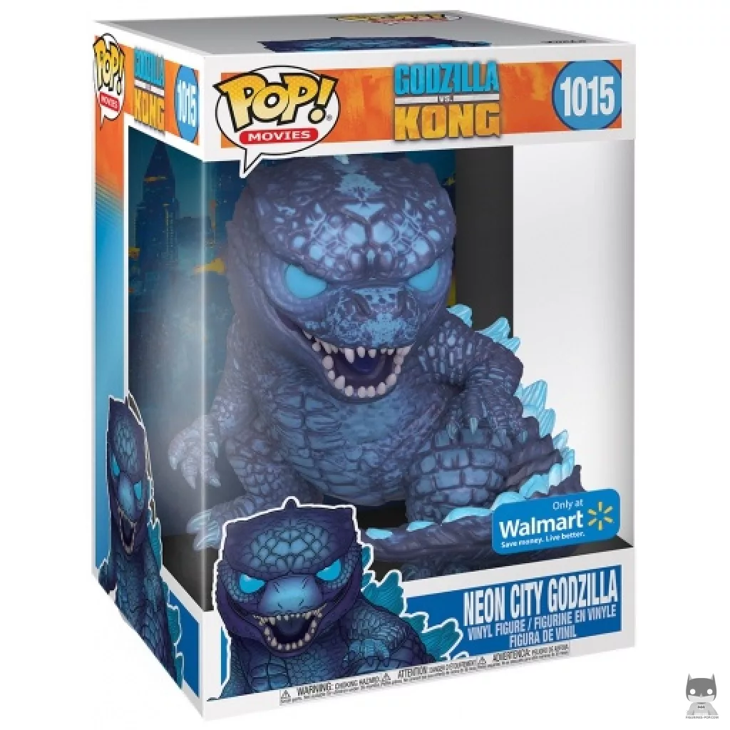 Figurine Funko POP Godzilla Néons de la Ville (Supersized) avec boîte