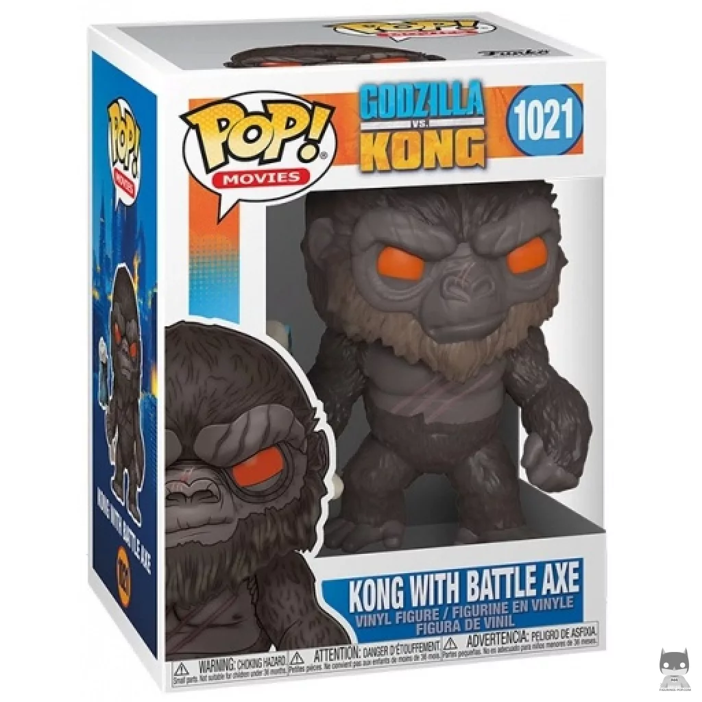 Figurine Funko POP Kong avec Hâche avec boîte