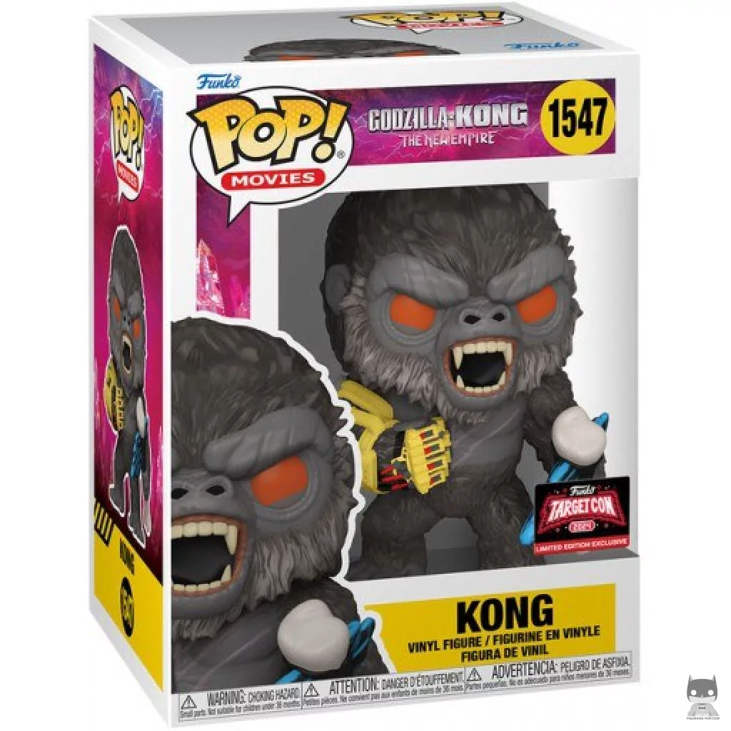 Figurine Funko POP Kong (Pose de Combat) avec boîte