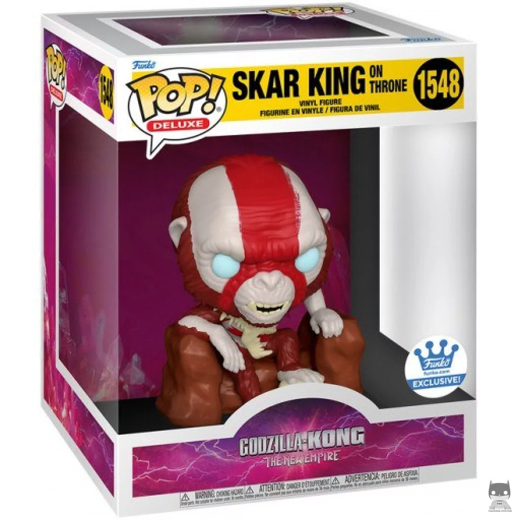 Figurine Funko POP Skar King sur le Trône avec boîte