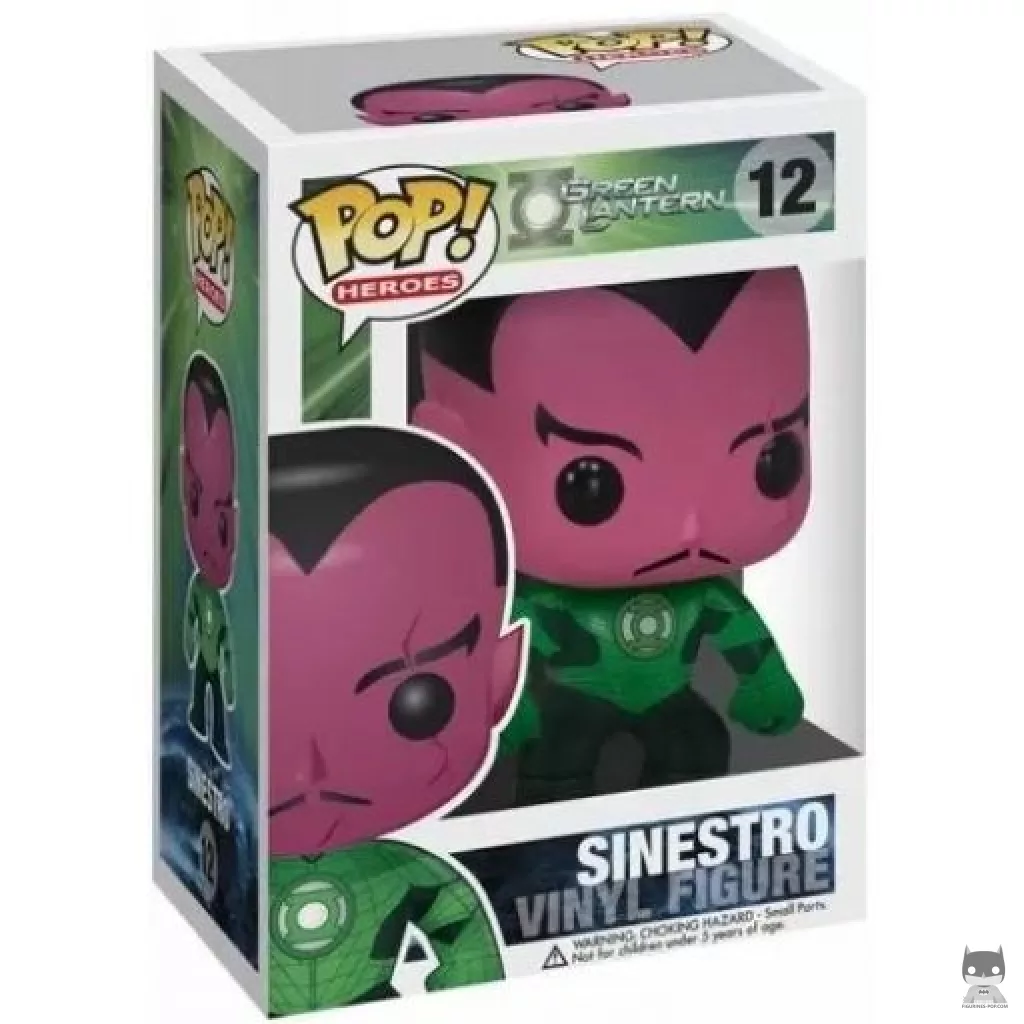 Figurine Funko POP Sinestro avec boîte
