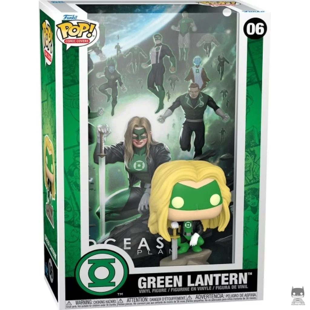 Figurine Funko POP Green Lantern avec boîte