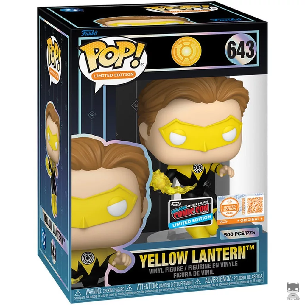 Figurine Funko POP Lanterne jaune avec boîte