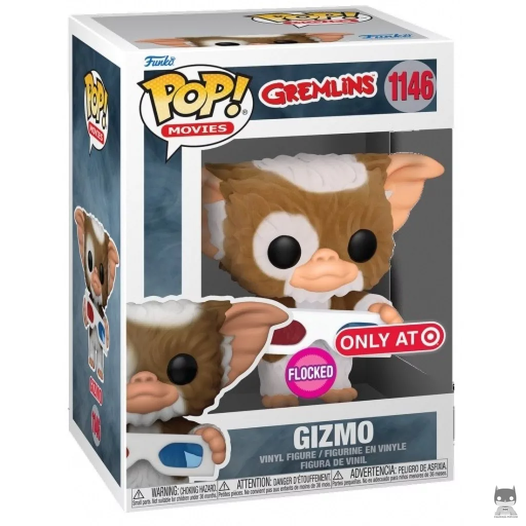 Figurine Funko POP Gizmo avec lunettes 3D (Flocked) avec boîte