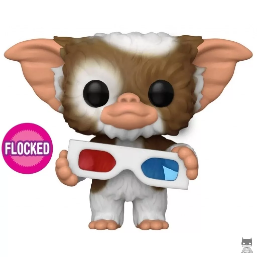 Figurine Funko POP Gizmo avec lunettes 3D (Flocked) (Gremlins)