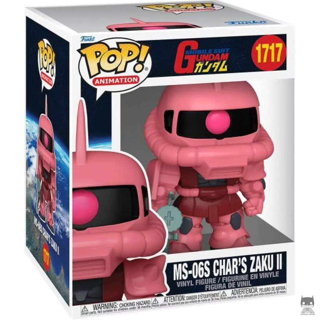 Figurine Funko POP Ms-06S Char'S Zaku Ii avec boîte