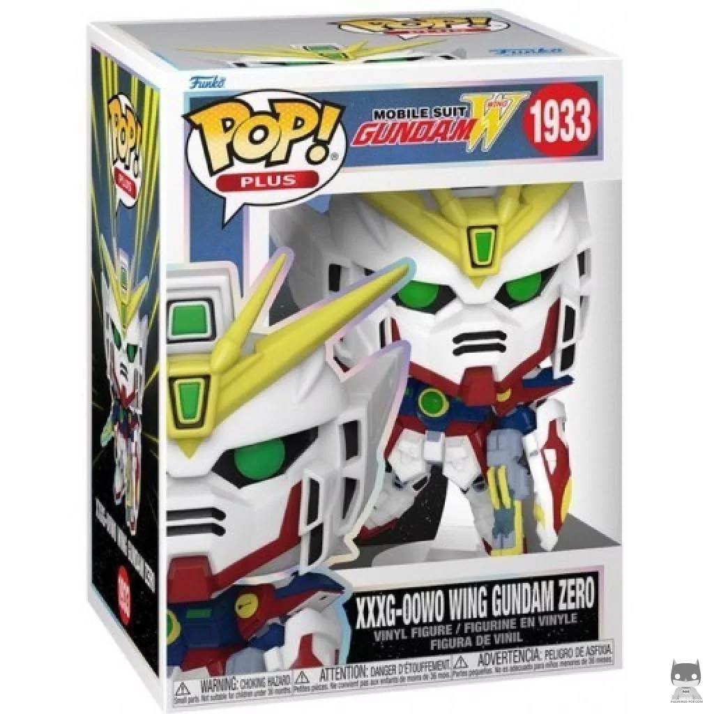 Figurine Funko POP XXXG-00W0 Wing Gundam Zero avec boîte