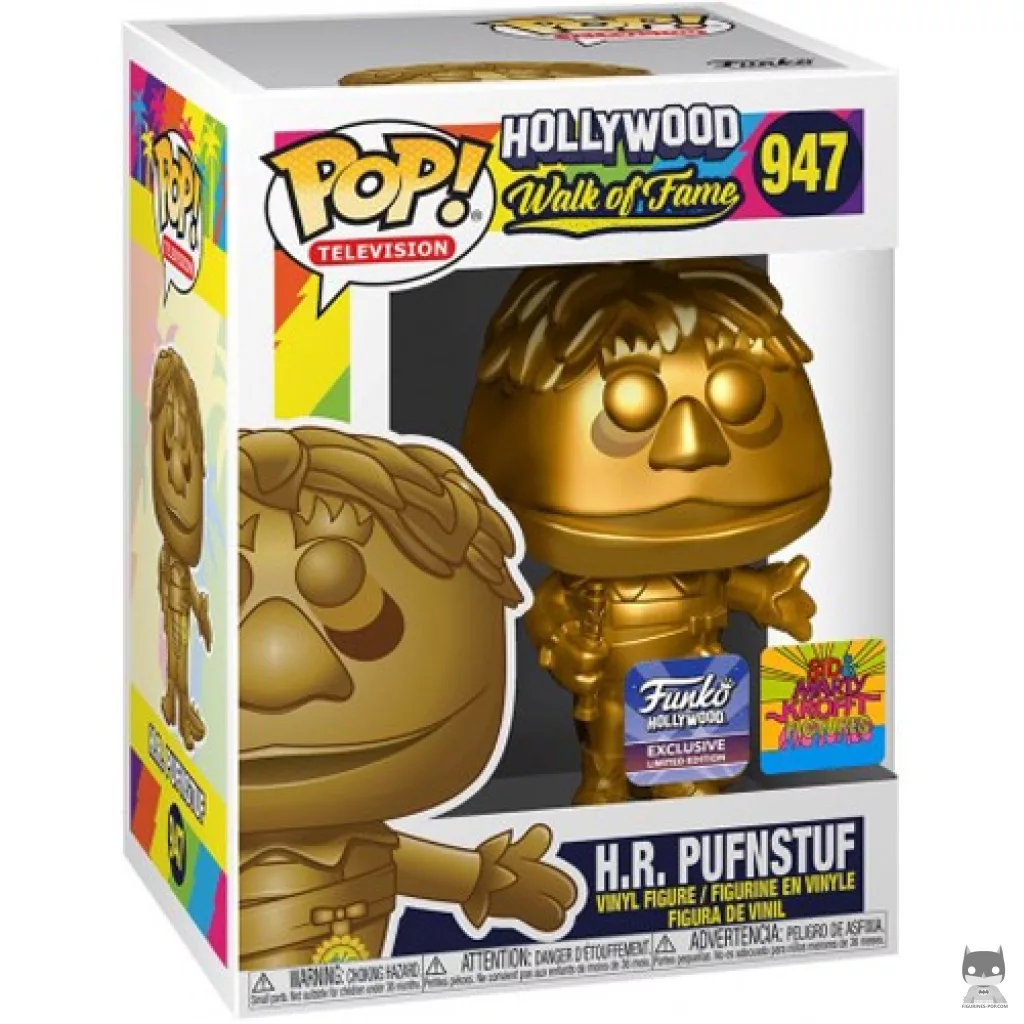 Figurine Funko POP H.R. Pufnstuf (Doré) avec boîte