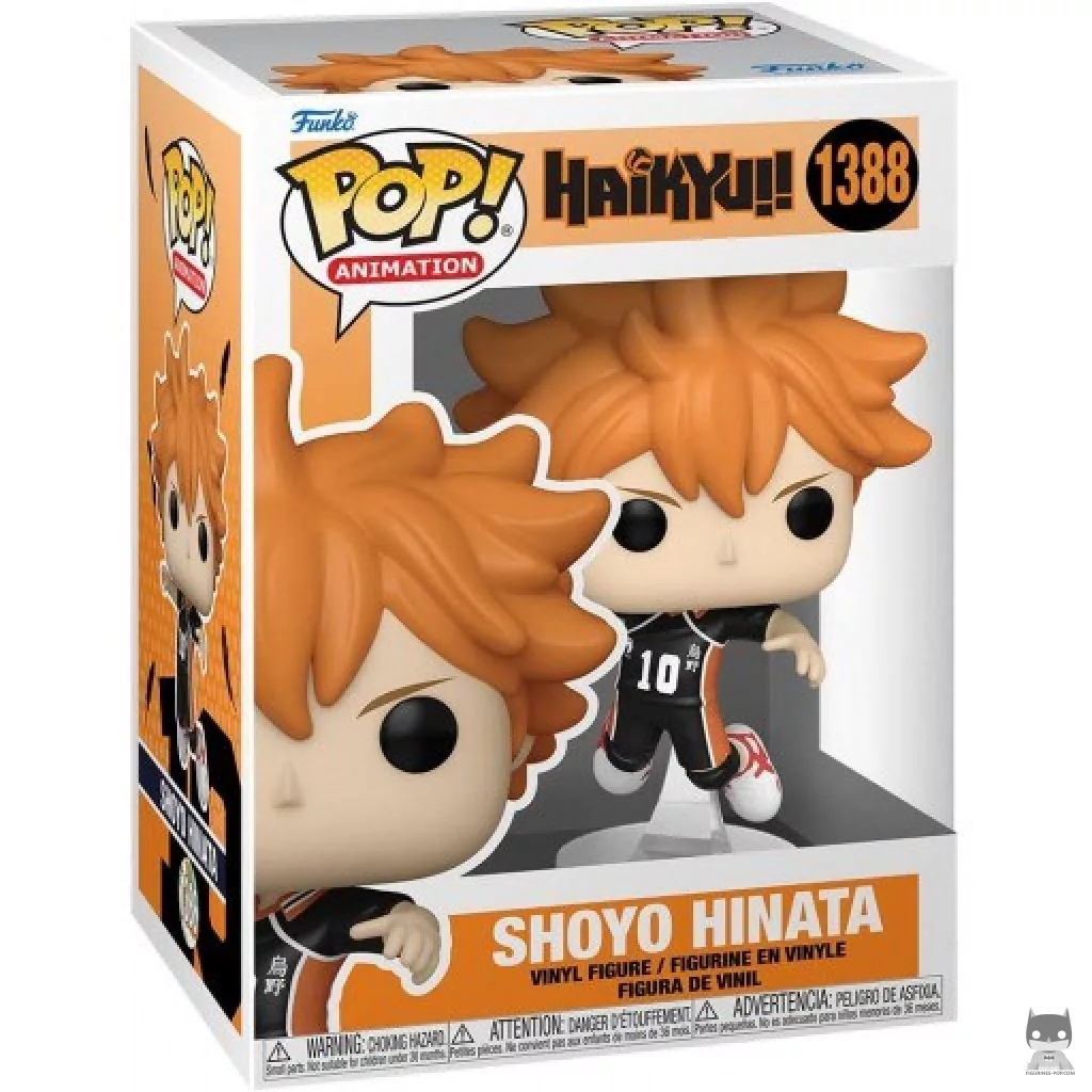 Figurine Funko POP Shoyo Hinata avec boîte