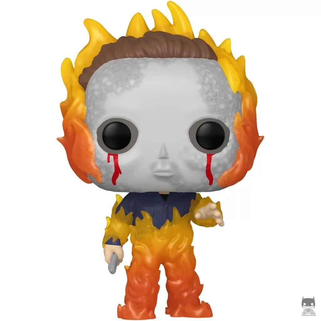 Figurine Funko POP Michael Myers en feu (Halloween)