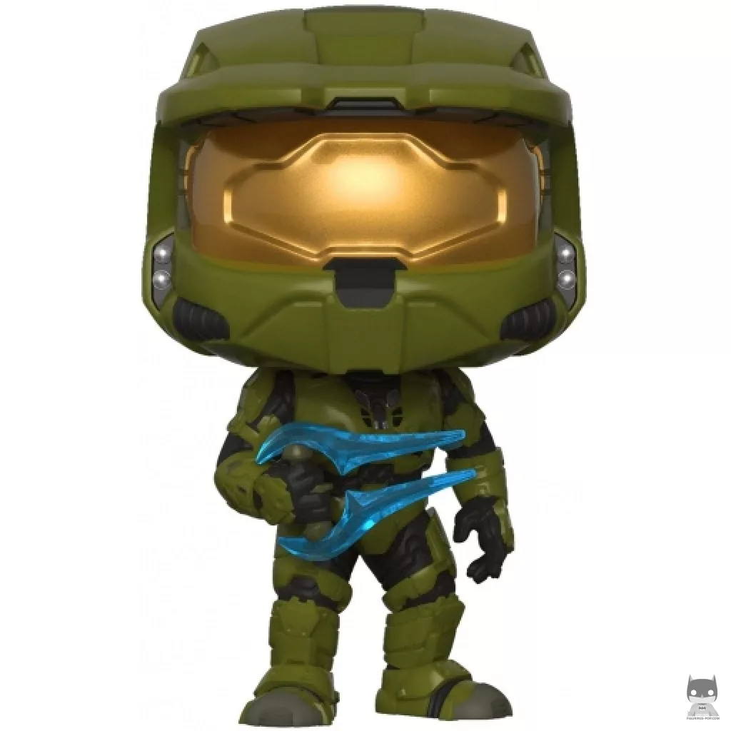 Figurine Funko POP Master Chief avec Epée d'Energie (Halo)