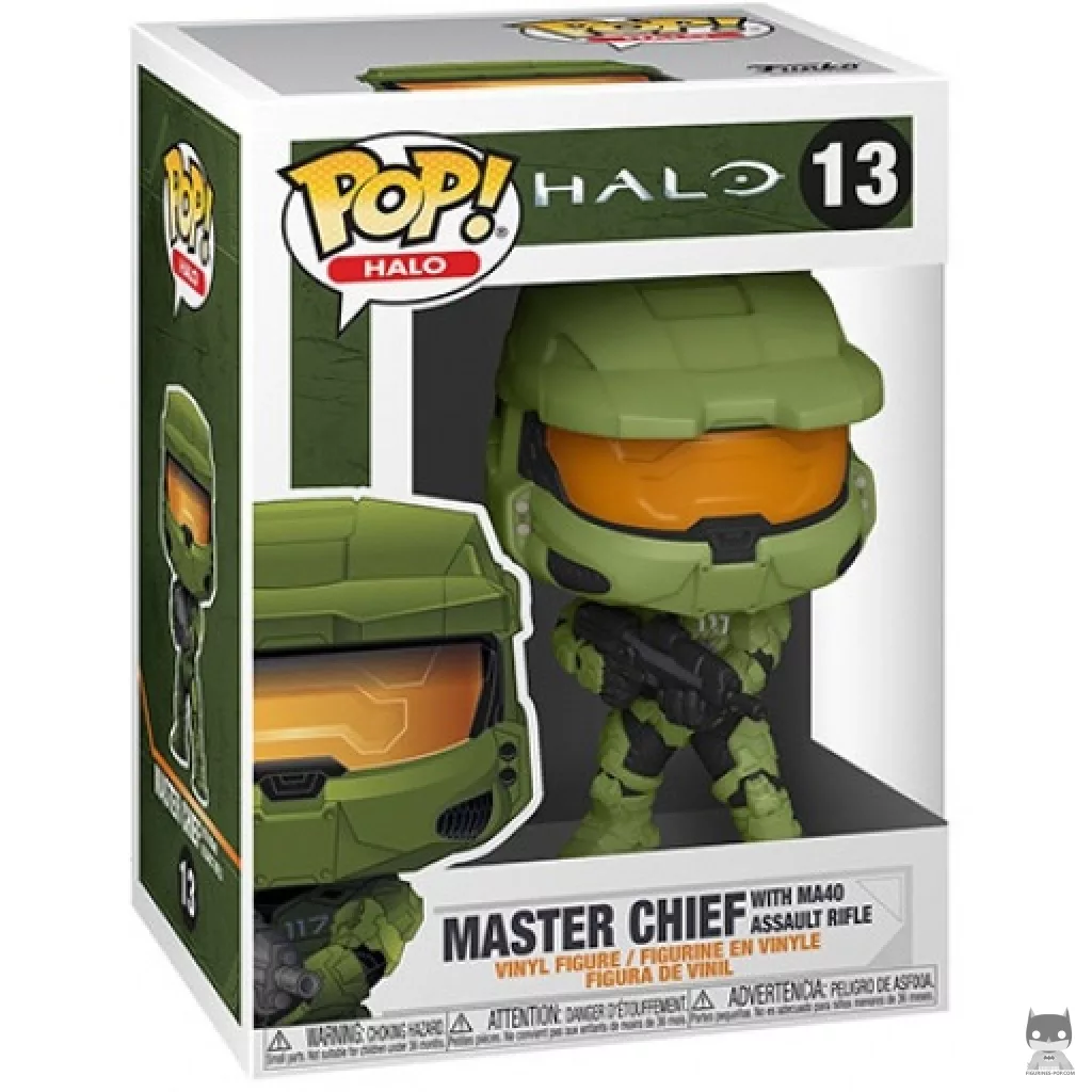 Figurine Funko POP Master Chief avec MA40 avec boîte