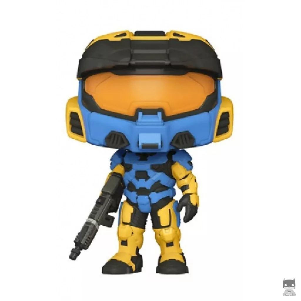 Figurine Funko POP Spartan Mark VII avec VK78 (Bleu) (Halo)
