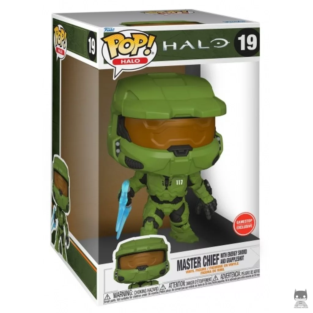 Figurine Funko POP Master Chief (Supersized) avec boîte