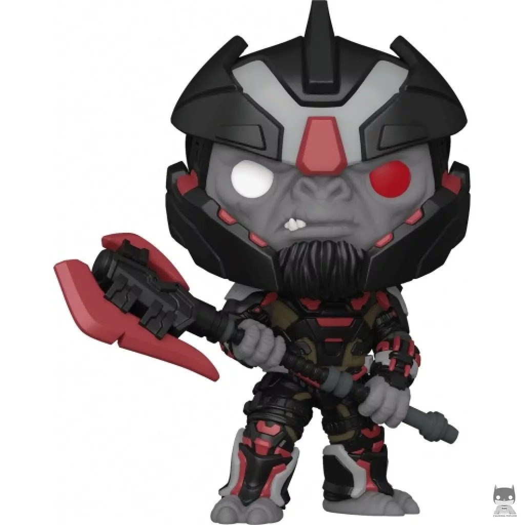 Figurine Funko POP Escharum avec Hache de Gravité (Halo)