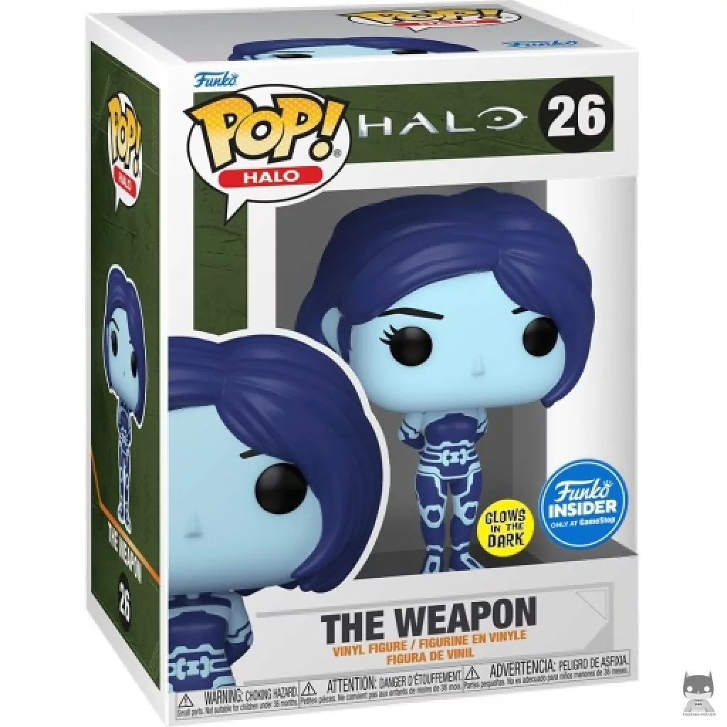 Figurine Funko POP L'Arme (Glow in the Dark) avec boîte